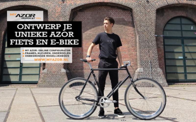 <p>Stel je eigen droomfiets samen met Azor!</p>

<p>Azor is de beste keuze, omdat je de fiets helemaal zelf kunt samenstellen. Hierdoor krijg je de fiets die speciaal voor jouw gemaakt wordt en betaal je niet voor zaken die je niet wil. Door het gebruik van alleen de beste materialen en onderdelen loopt iedere Azor lekker licht en zijn ze zeer betrouwbaar. Hierdoor heb je nog jarenlang zorgeloos fietsplezier.</p>
