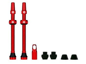 Muc-off tubeless valve kit 80mm red