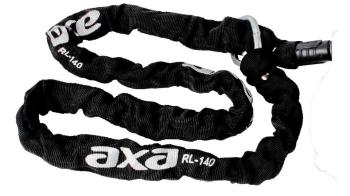 Axa defender rlc insteekketting zwart 140 cm