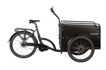 Bimas Bikes bakfiets E-cargo premium 3.3, Lapis Blue